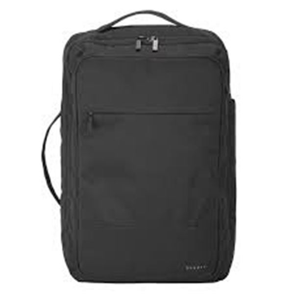 BUGATTI CONVERTIBLE DUFFLE BAG & BACKPACK BLACK