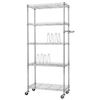 Image 1 : BRAND NEW TRINITY 5-TIER PANTRY RACK WITH WHEELS