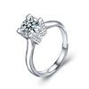 Image 5 : 1 CT GRA CERTIFIED ROUND BRILLIANT MOISSANITE
