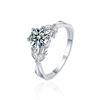 Image 4 : 1 CT GRA CERTIFIED ROUND BRILLIANT MOISSANITE