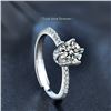 Image 2 : 1 CT GRA CERTIFIED ROUND BRILLIANT MOISSANITE
