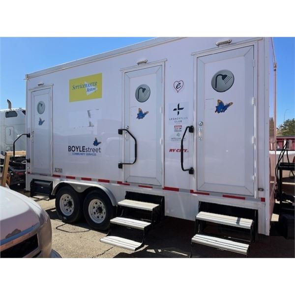 7' X 16'4" SWT 16 COMBO 3 STATION SHOWER TRAILER W