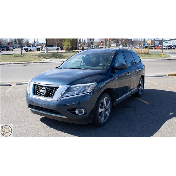 2014 NISSAN PATHFINDER PLATINUM