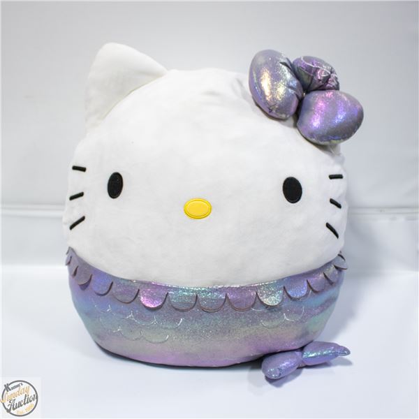 SQUISHMALLOW HELLO KITTY MERMAID STUFFY - 20"