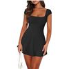 Image 1 : BRAND NEW MAYROUND WOMENS BODICE DRESS SQUARE NECK