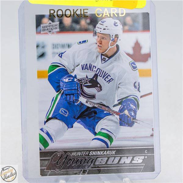 HUNTER SHINKARUK YOUNG GUNS UPPERDECK