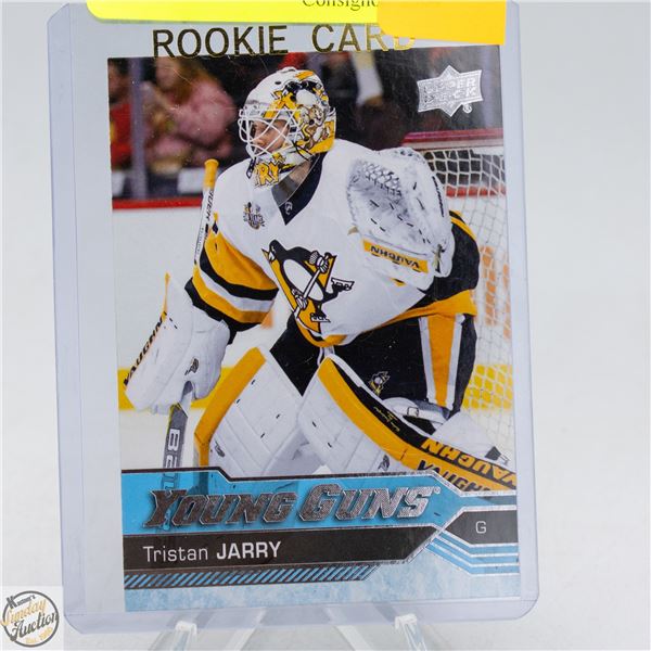 TRISTAN JARRY YOUNG GUNS ROOKIE UPPERDECK