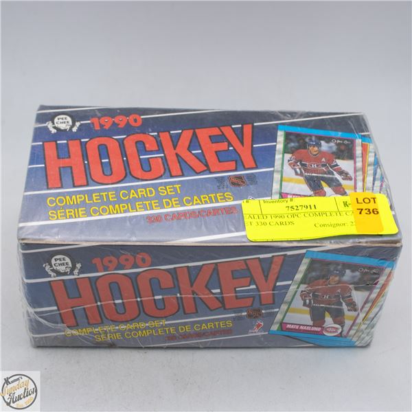 SEALED 1990 OPC COMPLETE CARD SET 330 CARDS