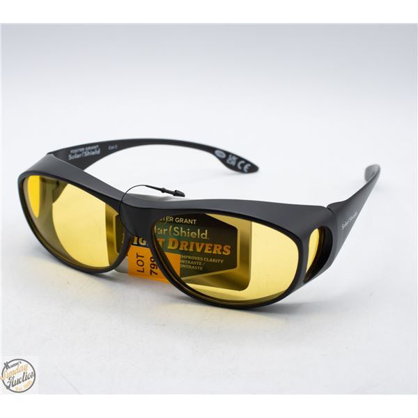 PAIR OF NEW FOSTER GRANT NIGHT DRIVING GLASSES