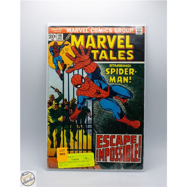 MARVEL SPIDER-MAN COMIC #48 DEC. 1973