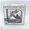 Image 1 : NEW NO.5349 FOKKER DR. 1 DIECAST PLANE MODEL WITH