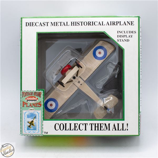 NEW NO.5350-2 SOPWITH CAMEL DIECAST PLANE MODEL