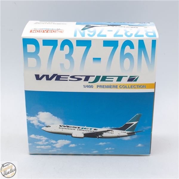 NEW DRAGON WEST JET B737-76N DIECAST MODEL