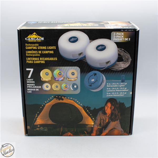 NEW SEALED CASCADE MOUNTAIN TECH CAMPING