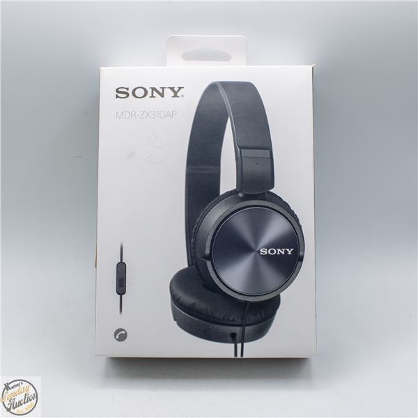 NEW SONY MDR ZX310AP HEADPHONES, OPEN BOX