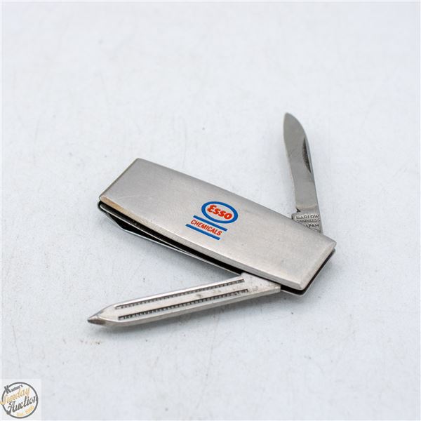 VINTAGE ESSO BRANDED POCKET KNIFE