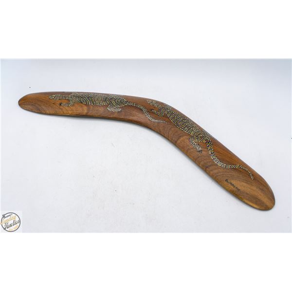 HANDCRAFTED GENUINE AUSTRALIAN BOOMERANG