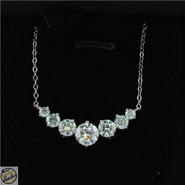 #4337-2.80 CT TW GRA CERTIFIED ROUND BRILLIANT CUT