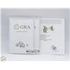Image 2 : #4330-2.00 CT TW GRA CERTIFIED ROUND BRILLIANT
