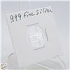 Image 1 : #4355-.999 FINE SILVER BAR W/2ND AMENDMENT ON