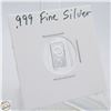 Image 1 : #4354-.999 FINE SILVER TOKEN WITH ROSE ON FRONT