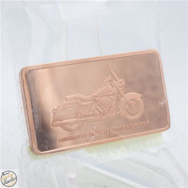 #4353-FINE .999 ONE TROY OUNCE COPPER WITH