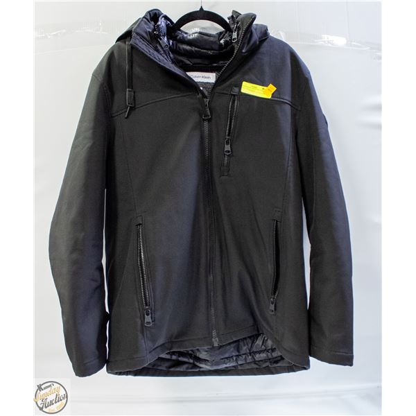 CALVIN KLEIN MENS 3-IN-1 WINTER JACKET BLACK SZ M