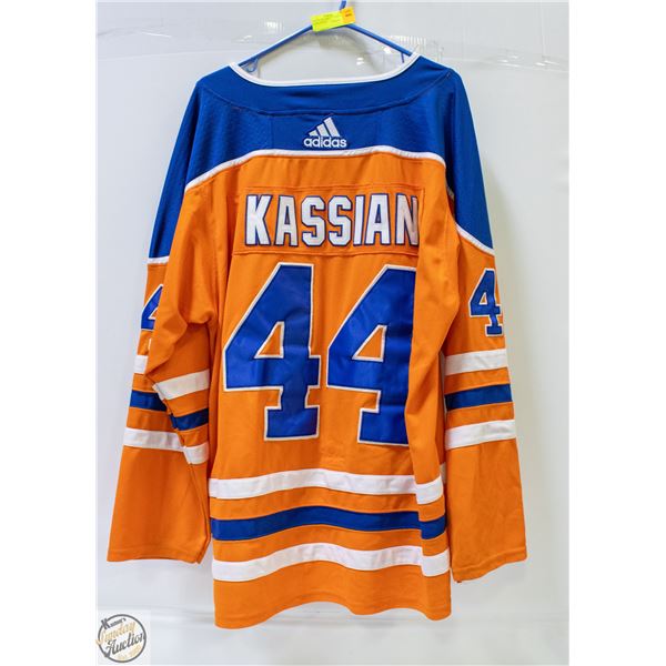 KASSIAN NHL SIZE 50 GAME JERSEY OILERS-ESTATE