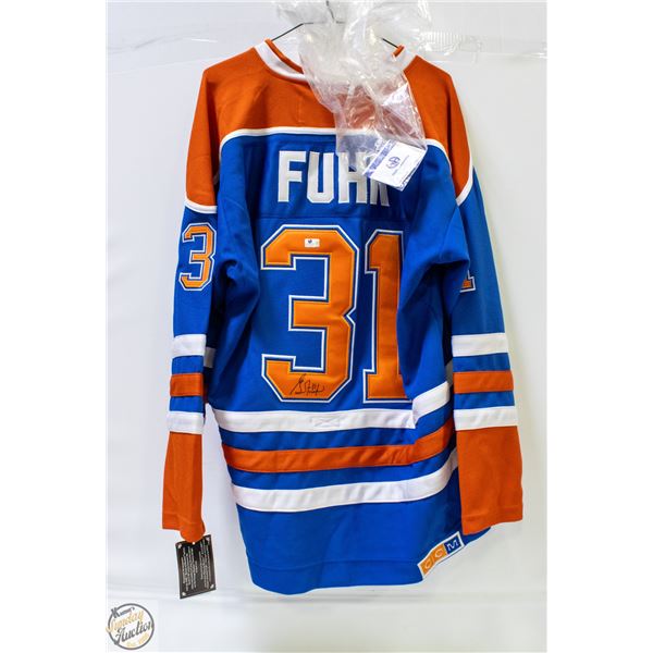 GRANT FUHR CERTIFICATE OF AUTHENTICITY
