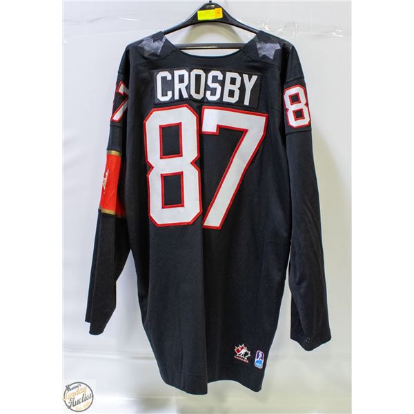 "CROSBY" ADULT XXL NIKE GAME JERSEY-ESTATE