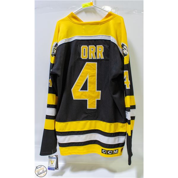 BOBBY ORR BRUINS JERSEY WITH TAGS SIZE 54