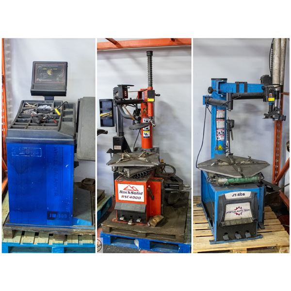FEATURED TIRE CHANGERS AND WHEEL BALANCER