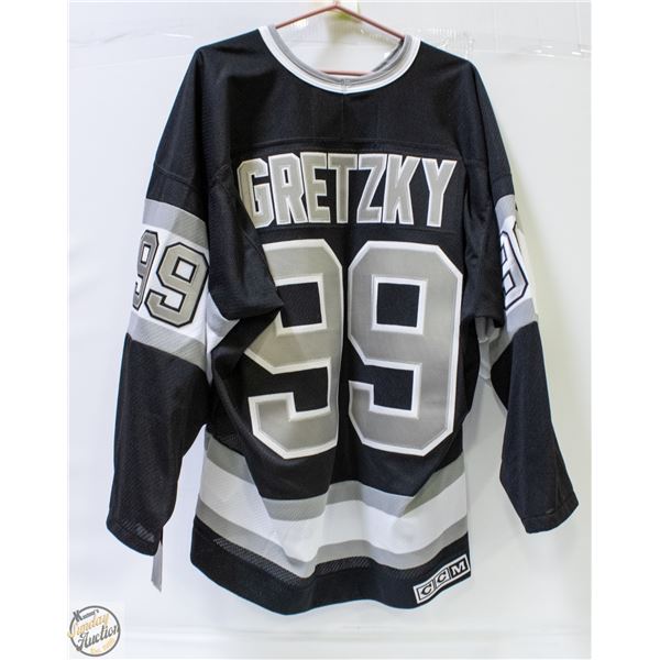 WAYNE GRETZKY LOS ANGELES KINGS CCM ADULT L JERSEY