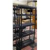 Image 1 : PLASTIC STORAGE SHELF H-73" W-18" L-36"