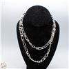 Image 1 : VINTAGE MONET SILVER-TONE CHUNKY CHAIN NECKLACE