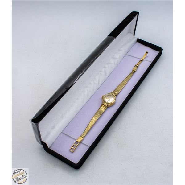 VINTAGE OSCO LADIES 17 JEWEL SHOCKPROOF WATCH