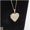 Image 1 : VINTAGE FORSTNER GOLD FILLED HEART-SHAPED PHOTO