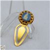 Image 1 : VINTAGE GOLD-TONE CAMEO BOOKMARK
