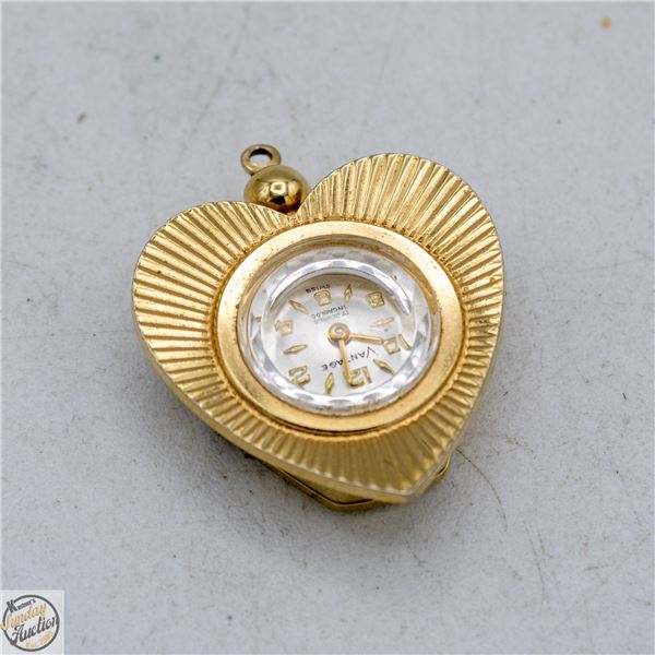 VINTAGE VANTAGE PENDANT WATCH SUNBURST
