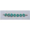 Image 1 : EXEX BY CLAUDIA AGUDELO SILVER-TONE TURQUOISE