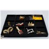 Image 1 : LOT OF VINTAGE MENS CUFF LINKS AND TIE CLIPS