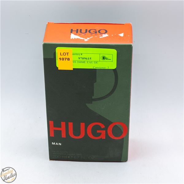 HUGO BOSS 200ML EAU DE TOILETTE