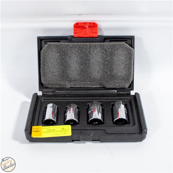 UNUSED POWERBUILT 4PC METRIC STUD