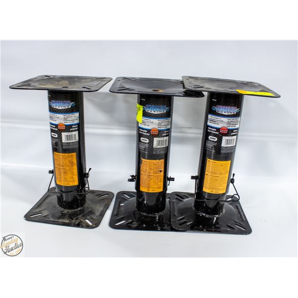 3 SHORELINE MARINE ADJUSTABLE SEAT
