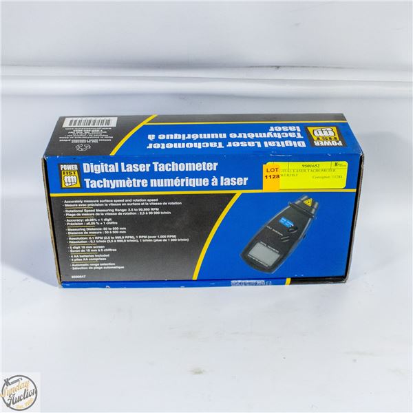 DIGITAL LASER TACHOMETER POWERFIST