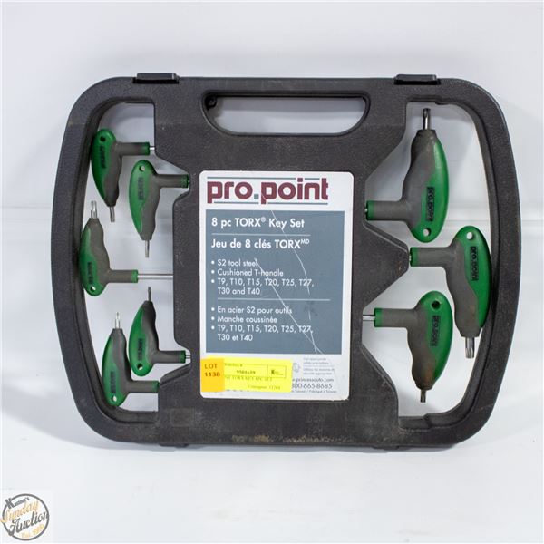PRO POINT TORX KEY 8PC SET