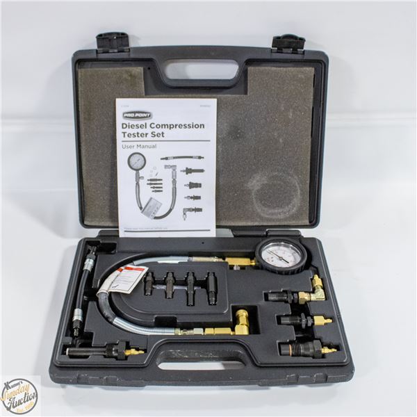 PRO POINT DIESEL COMPRESSION TESTER SET