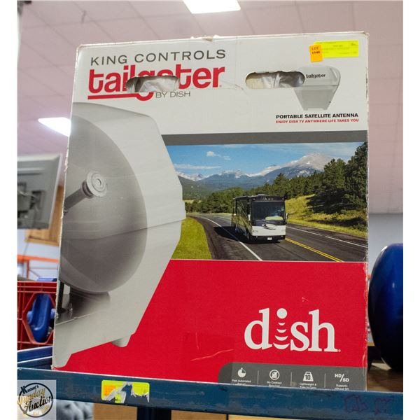 KING CONTROLS TAILGATER DISH PORTABLE