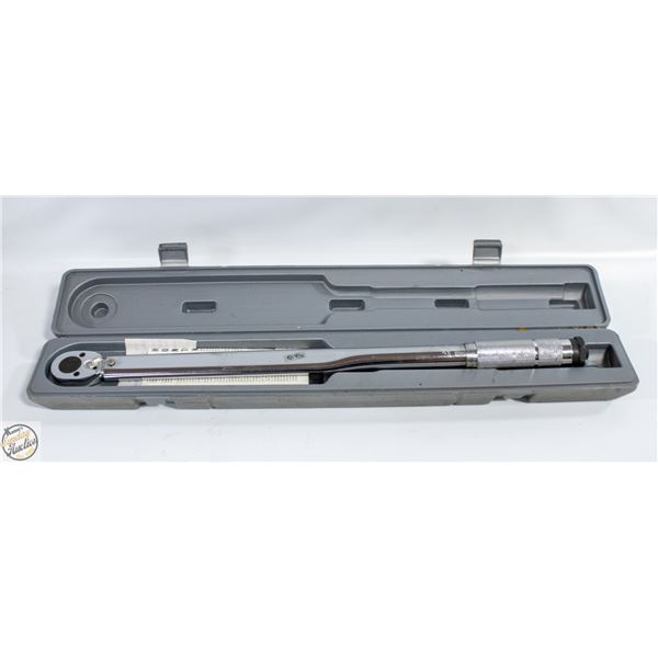 1/2" DRIVE CLICK ADJUSTABLE TORQUE WRENCH