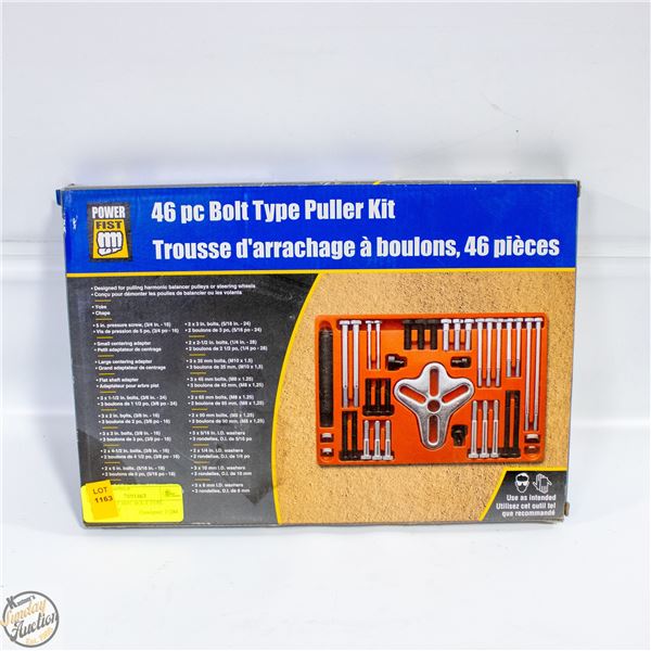 POWERFIST 46PC BOLT TYPE PULLER KIT